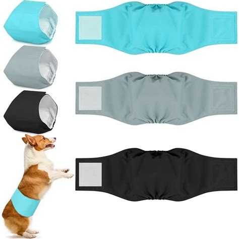 Couche Pour Chien Couches Chiens M Les Lavable R Utilisables Bandes