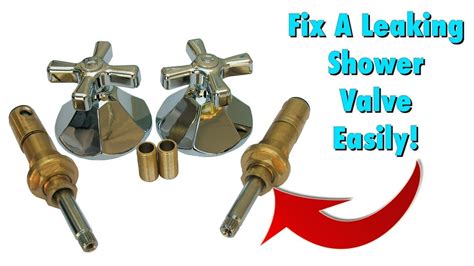 How To Repair And Replace A Shower Faucet Valve Easy Diy Fix Youtube