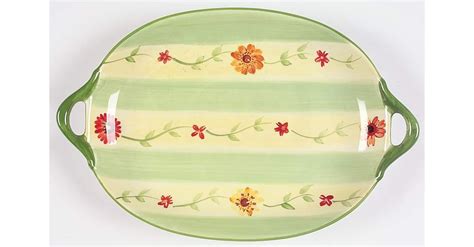 Daybreak 14 Oval Handled Platter By Pfaltzgraff Replacements Ltd