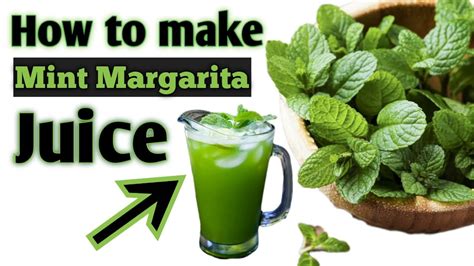 How To Make Mint Margarita Juice Mint Margarita Juice By Miss Chef Youtube