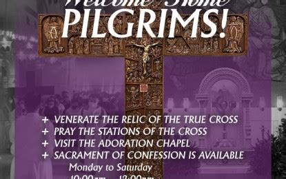 Manila Cathedral Opens Doors To Lenten Pilgrims Philippine News Agency