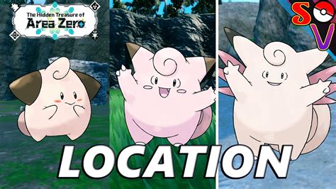 How to Catch Cleffa Clefairy and Clefable in Pokémon Scarlet and