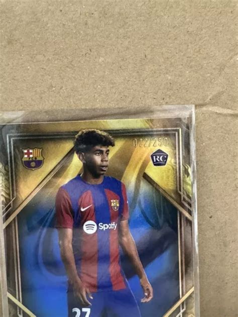 LAMINE YAMAL GOLD Drip 250 Tipps FC Barcelona Rookie Card EUR 80 00