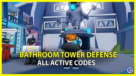 Bathroom Tower Defense Codes Free Rewards