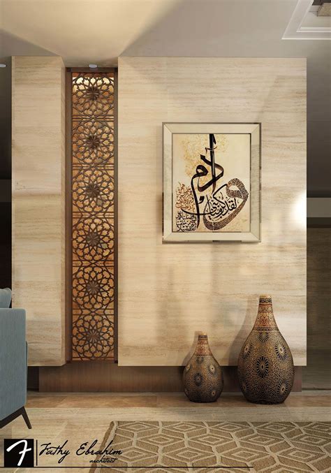 Modern Islamic Interior Design On Behance Islamic Interior Design