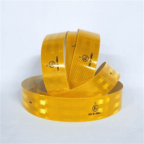 China Yellow Reflective Tape For Vehicles Manufacturers, Factory ...