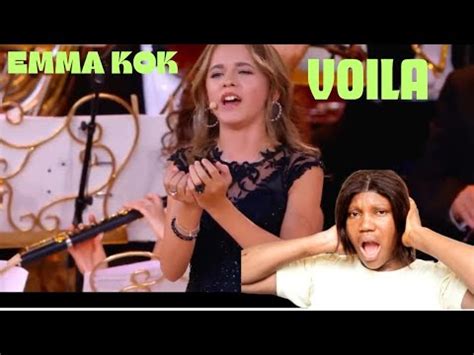 my first time hearing 15 Year Old Emma Kok Sings Voilà André Rieu