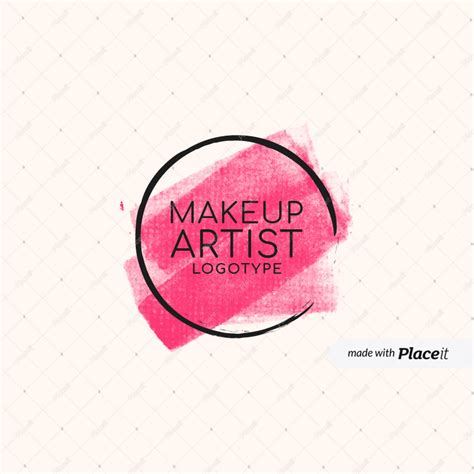 Free Makeup Artist Logo Maker Mugeek Vidalondon