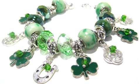 Luck Of The Irish Pandora Style Charm Bracelet By Brankletsnbling 33