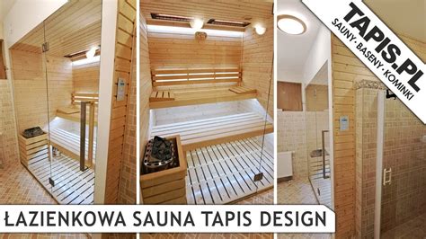 SAUNA TAPIS DESIGN MONTAŻ PABIANICE SAUNY DOMKI SAUNOWE CENTRA