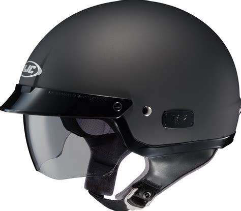 Medium M HJC IS-2 Silver Motorcycle Half Helmet Flip Down Shield Visor ...