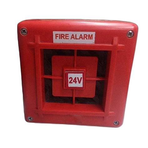 Mild Steel V Fire Alarm Hooter For Offices School And Home At Rs