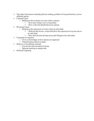 Psy Non Associative Learning Reflex O A Response Drawn Out In