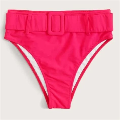 Swim Scallop Shell Trim High Waisted Bikini Poshmark