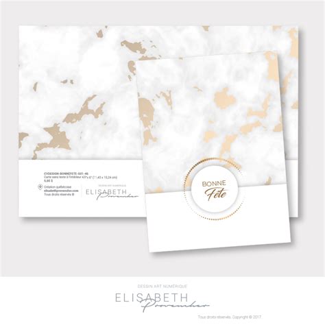 carte de voeux bonne fete collection design