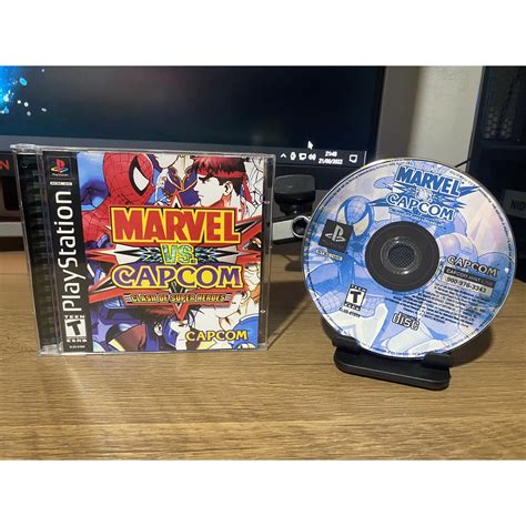 Marvel Vs Capcom New Age Of Heroes Para PS1 Shopee Brasil