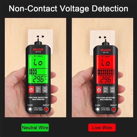 Product Features Of GVDA GD113A Smart Non Contact Multimeter Digital