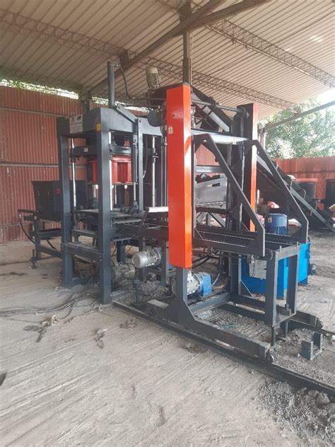 Hp Mild Steel Vibro With High Pressure Paver Block Machine For