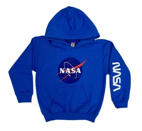 Youth Blue NASA Meatball Hoodie | AMNH Store