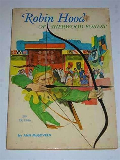 Vintage Rare Robin Hood Of Sherwood Forest Ann Mcgovern 1968 1st Print