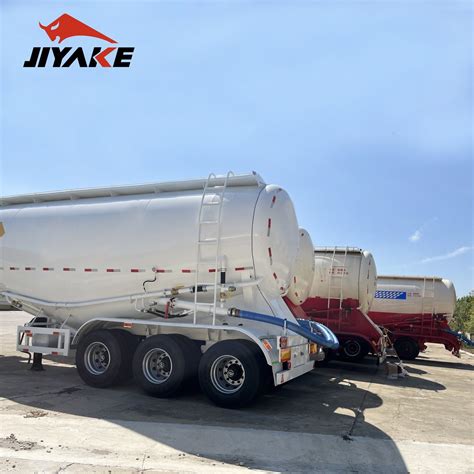 Factory Price Axles Bulk Cement Tanker Heavy Duty Silo Truck Trailer