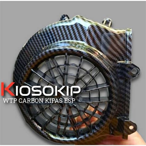 Jual Tutup Kipas Carbon Karbon Beat Scoopy Type Esp Starter Halus 2016