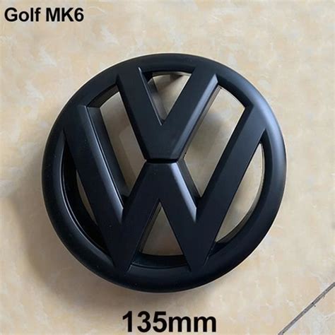 1pcs Insigne logo emblème avant 135mm pour Volkswagen VW golf 6 VI MK6