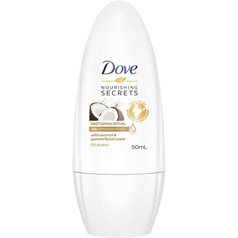 Dove Antiperspirant Roll On Coconut Jasmine Flower Ml Woolworths