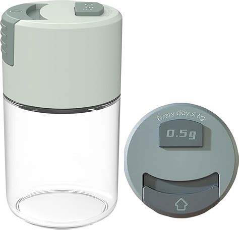 Metering Salt Shaker Measuring Seasoning Bottle Salt And Pepper Shakers Precise