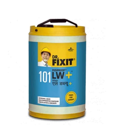 Transparent Dr Fixit Pidiproof 101 LW Plus Roof Waterproofing Chemical