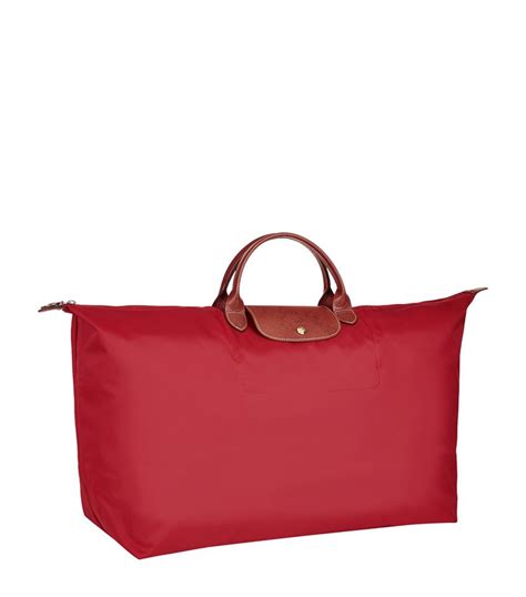 Longchamp Canvas Extra Large Travel Bag Iucn Water