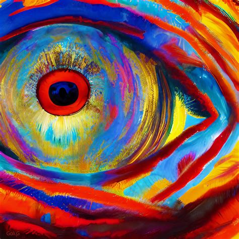 The Eye Digital Art By Gali Gilor Pixels