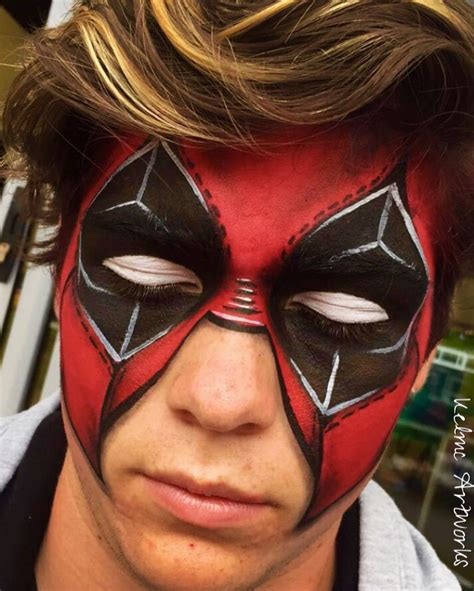 Pin By Kel Mcilwain On Face And Body Art Superhero Face Painting Face