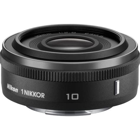 Nikon 1 Nikkor 10mm F28 Lens Black 3306 Bandh Photo Video