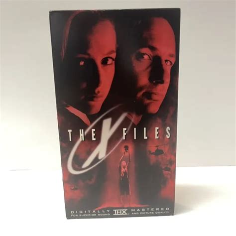 VINTAGE 1998 THE X Files Fight The Future VHS 11 20 PicClick UK