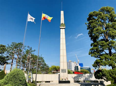 South Korea Ethiopia Korean War Memorials