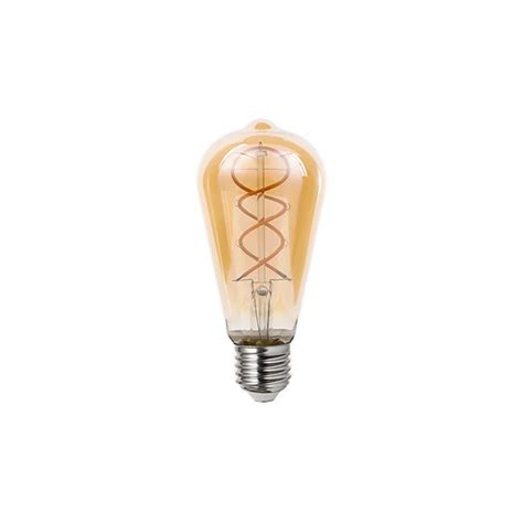 Żarówka Led E27 Filament Dimm St64 2200k 4w Amber