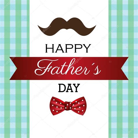 Happy Fathers Day Card Design Stock Illustration By ©yupiramos 73252171