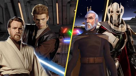 Ttt 2020 Anakin Skywalker And Obi Wan Vs Count Dooku And General