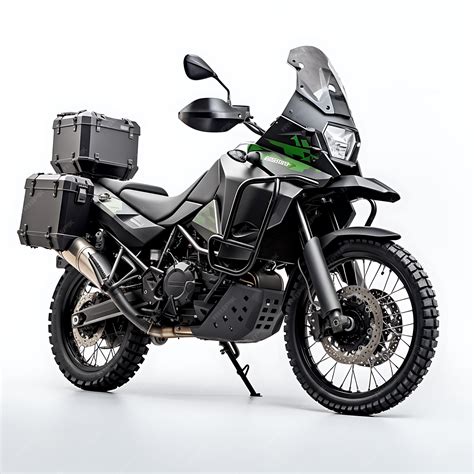 Premium Ai Image Kawasaki Klr650 A Bulletproof Adventure Workhorse