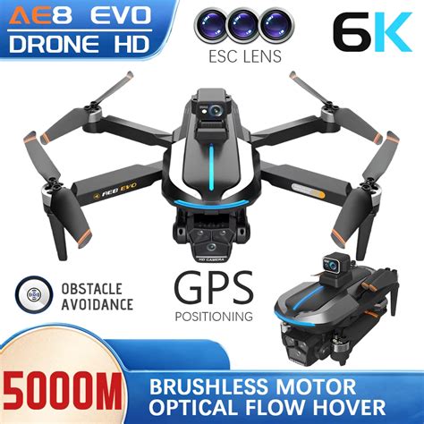 Ae Evo Drone Gps Return G Wifi Fpv Motor Sem Escova Laser