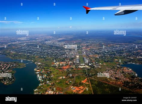 Retort City Of Brasilia Build In The Shape Of An Aircraft By City