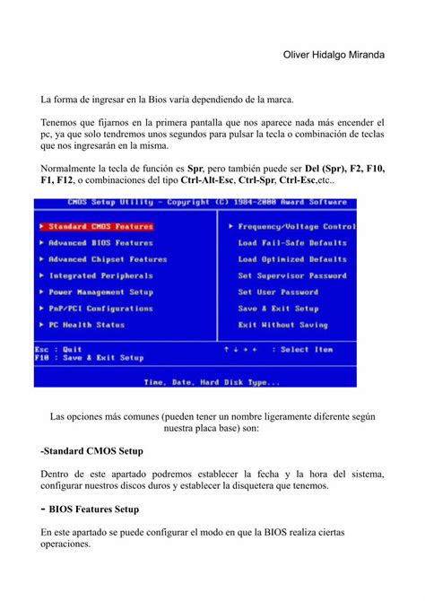 Pdf Caso Pr Ctico Configuraci N De La Bios Dokumen Tips