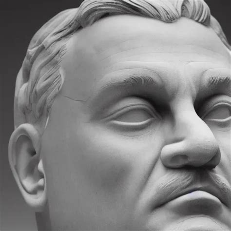 Viktor Orban Marble Statue K Studio Lighting Stable Diffusion