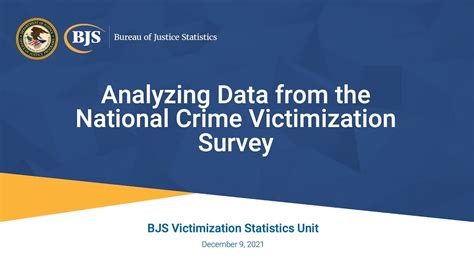 Analyzing Data From The National Crime Victimization Survey YouTube