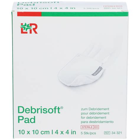 Lohmann Rauscher Debrisoft Pad 10 X 10cm 5 Pz Redcare