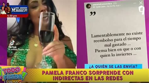 Pamela Franco envía contundente mensaje a Christian Domínguez No