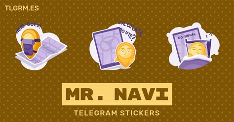 Pack De Stickers Animados Para Telegram Mr Navi