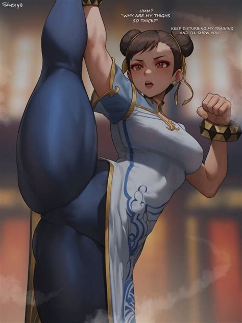 Chun Li Shexyo Street Fighter Akai Hentai