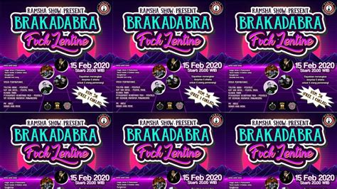 Konser Sulap Di RAMSHA Purwokerto BRAKADABRA FVCKLENTINE Acaranya